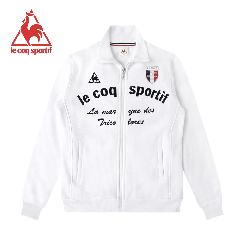 le coq sportif 法國公雞牌刷毛立領外套男-白| 其他品牌| Yahoo奇摩