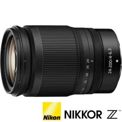 NIKON Nikkor Z 24-200mm F4-6.3 VR (公司貨) 變焦旅遊鏡 Z 系列微單眼鏡頭