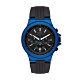 MICHAEL KORS經典黑鋼三眼橡膠錶帶腕錶MK8761 product thumbnail 1