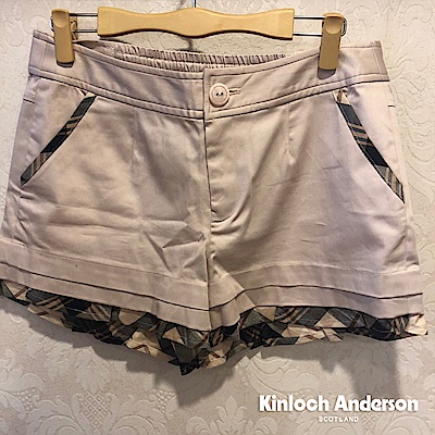 【Kinloch Anderson金安德森女裝】配格布荷葉短褲