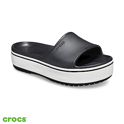 Crocs 卡駱馳 (中性鞋) 厚底卡駱班涼拖 205631-066