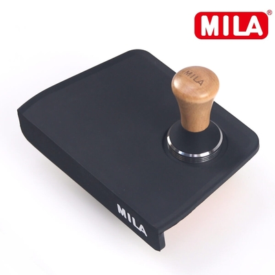 MILA 櫸木色彩矽膠填壓器51mm + 防塵矽膠填壓墊 (多色可選)