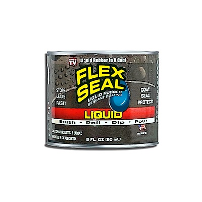 美國FLEX SEAL LIQUID萬用止漏膠(亮黑色/隨手罐)