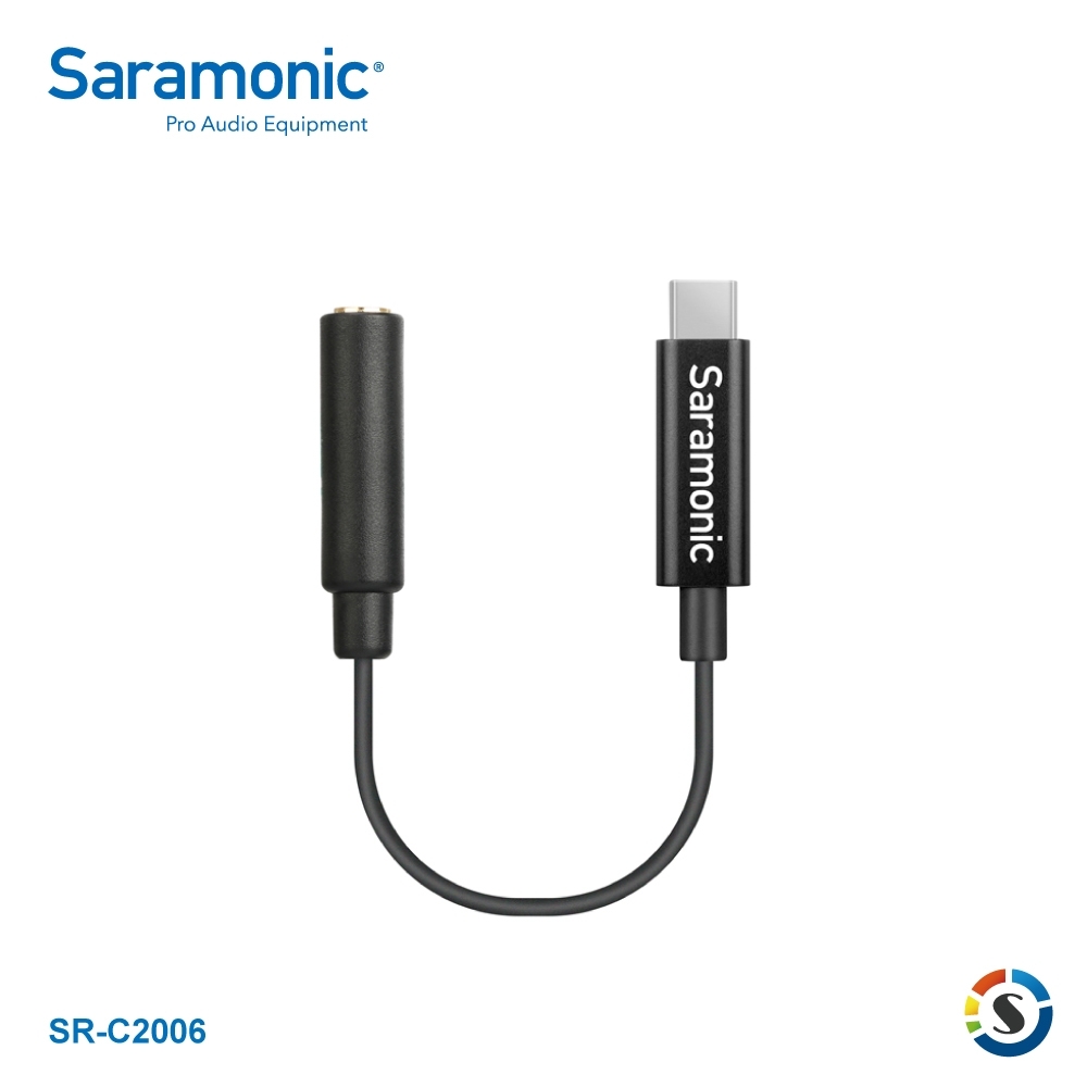 Saramonic楓笛 SR-C2006 音源轉接線(USB Type-C)