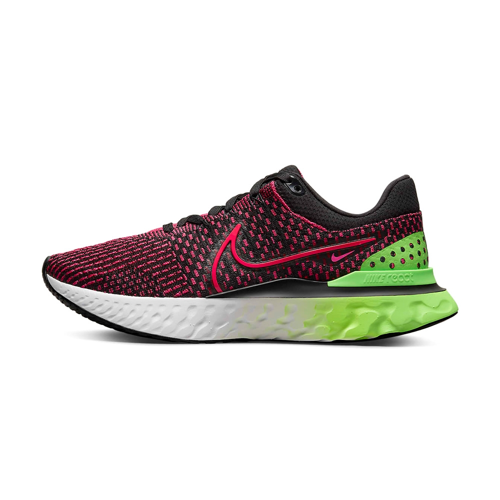 Nike React Infinity Run Flyknit 3 男鞋 紅黑色 避震 包覆 運動 慢跑鞋 DH5392-003