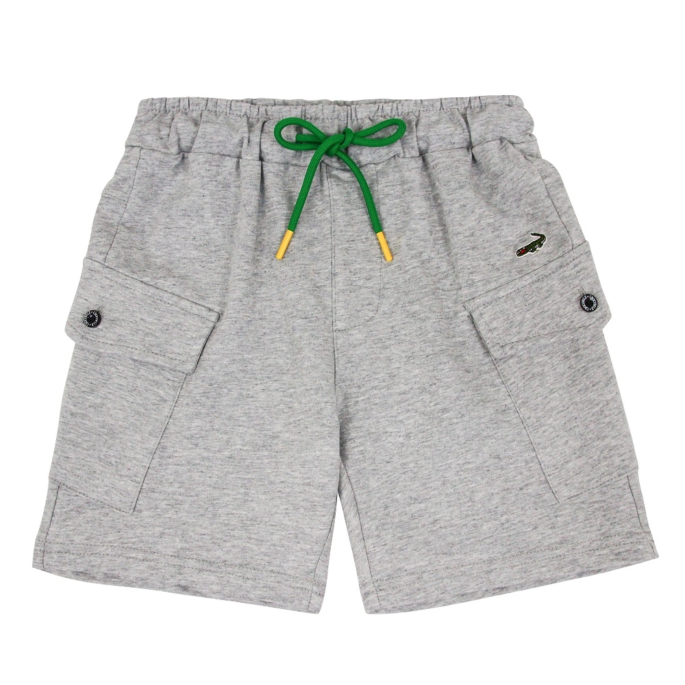 Crocodile Junior小鱷魚童裝- 大口袋撞色綁帶短褲 ( C65633-23 小童款)