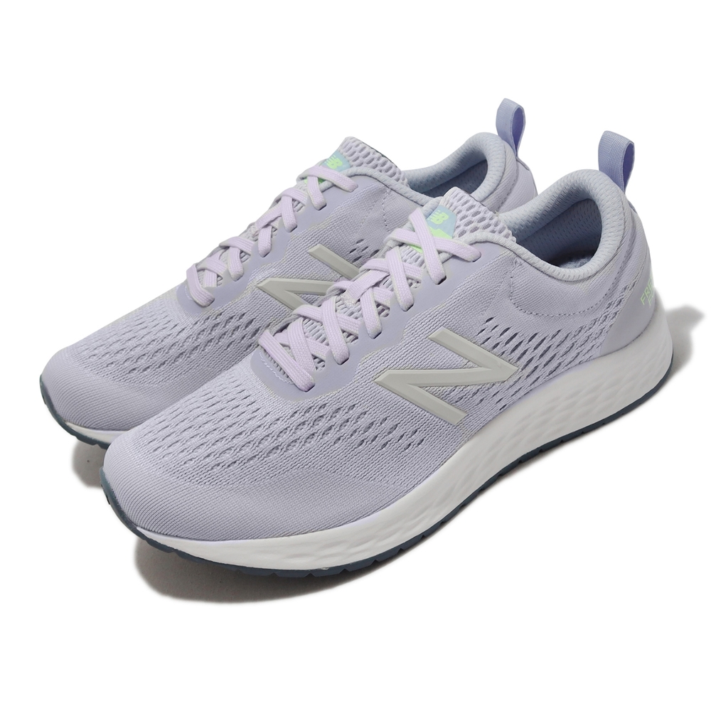 New Balance 慢跑鞋 Fresh Foam Arishi V3 D 寬楦 淡紫 灰 女鞋 緩震 透氣 針織 運動鞋 WARISCY3D