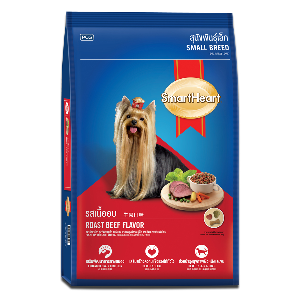 SmartHeart 慧心犬糧 - 牛肉口味小型犬配方 10kg