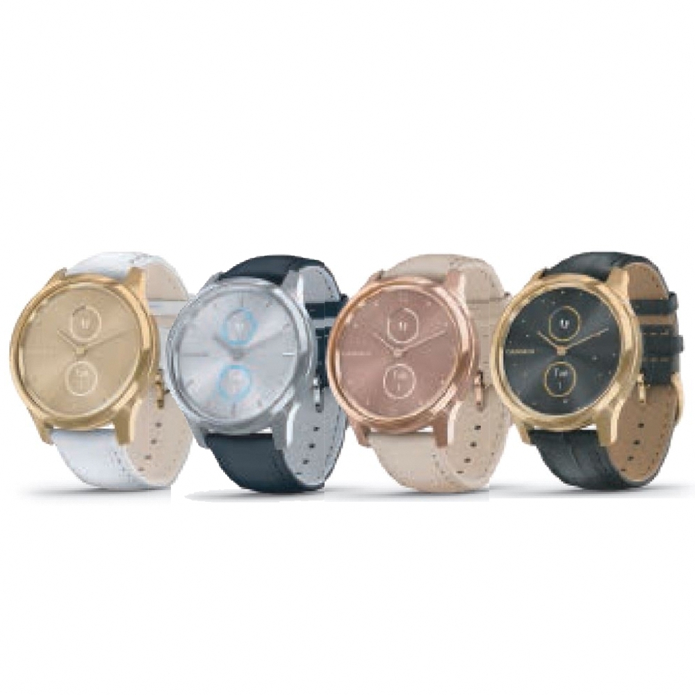 【TOP1超值推薦】GARMIN vivomove luxe 指針智慧腕錶(皮革錶帶) - 智慧型手錶/手環 - 網紅人氣商品