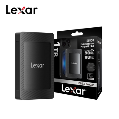 Lexar 雷克沙 SL500 磁吸式行動固態硬碟 1TB