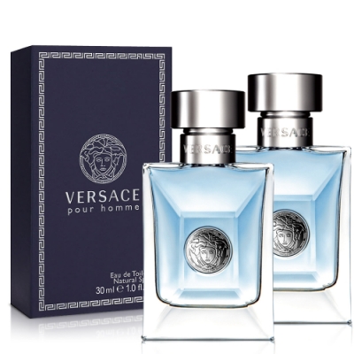 VERSACE 凡賽斯經典男性淡香水30ml X2入