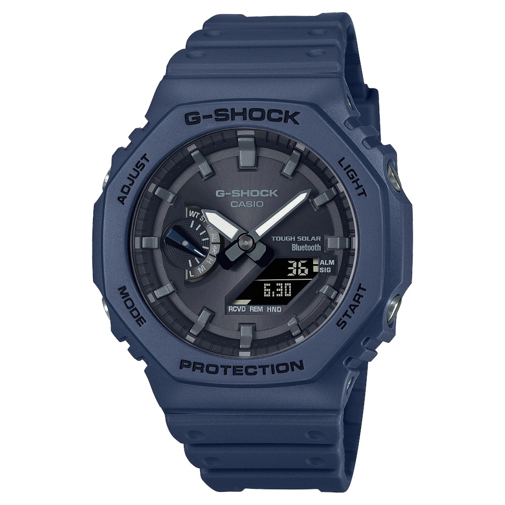 CASIO卡西歐八角藍芽連線G-SHOCK雙顯錶(GA-B2100-2A) | G-SHOCK