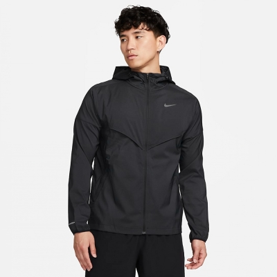 NIKE 外套 男款 運動連帽外套 防曬 防潑水 AS M NK IMP LGHT WINDRNNER JKT 黑 FB7541-010