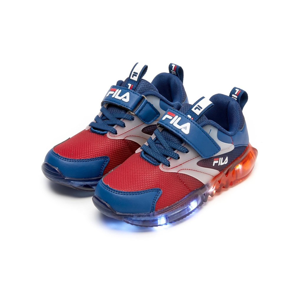 FILA KIDS 小童電燈運動鞋-藍 7-J852V-123 product image 1