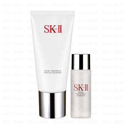 SK-II 全效活膚潔面乳120g(效期至2025.03) 贈青春露30ml