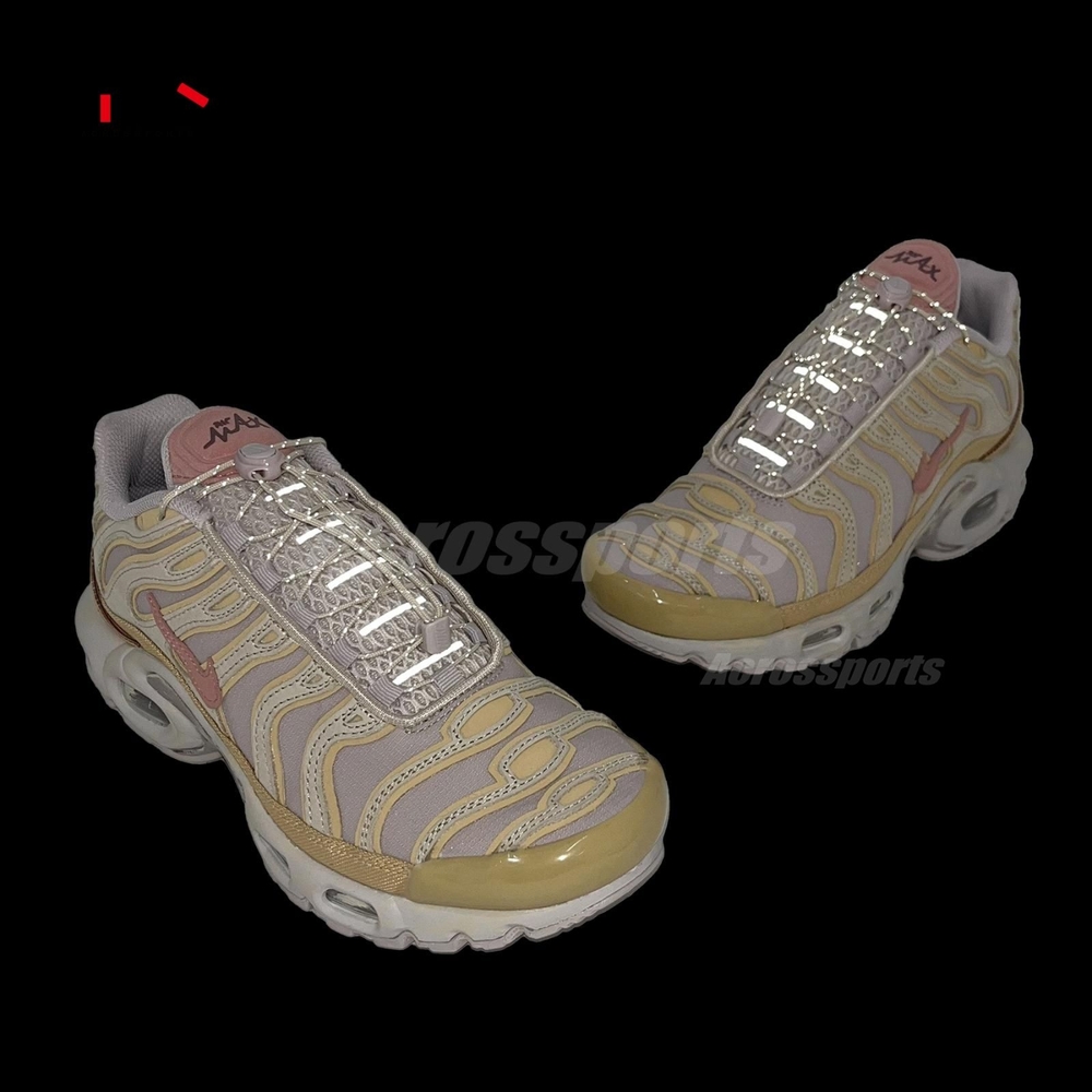 Nike 休閒鞋Wmns Air Max Plus 女鞋金紅氣墊厚底反光復古FZ5062-160