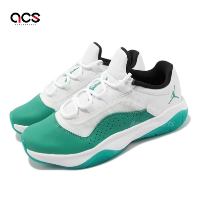 Nike Wmns Air Jordan 11 CMFT Low 女鞋 白 綠 New Emerald 低筒 DV2629-103