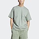Adidas M Caps Tee IC4105 男 短袖上衣 T恤 運動 訓練 休閒 寬鬆 棉質 舒適 亞洲版 綠 product thumbnail 1