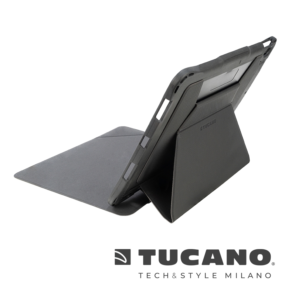 義大利 TUCANO Solid 軍規防摔殼 iPad Pro 11吋 (第2代) - 黑色