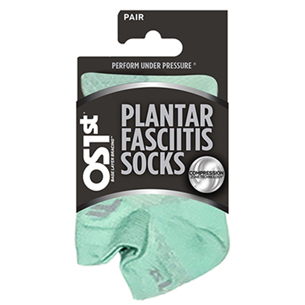 OS1st-FS4高性能足弓襪船型襪(綠色一雙)