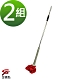 2組潔淨自擰式乾溼兩用旋轉拖把132cm product thumbnail 2