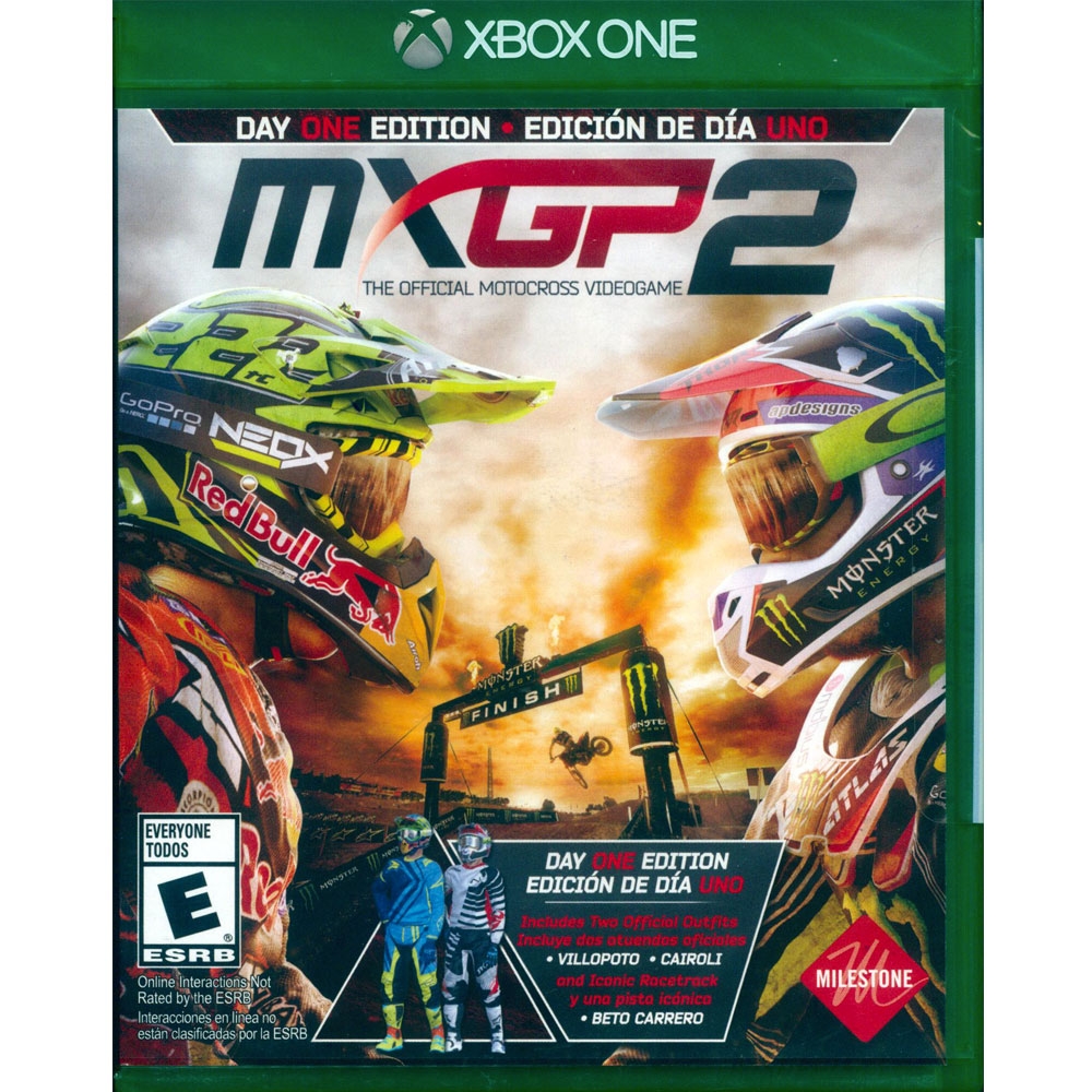 世界摩托車越野錦標賽 2首日版 MXGP 2 - XBOX ONE 英文美版