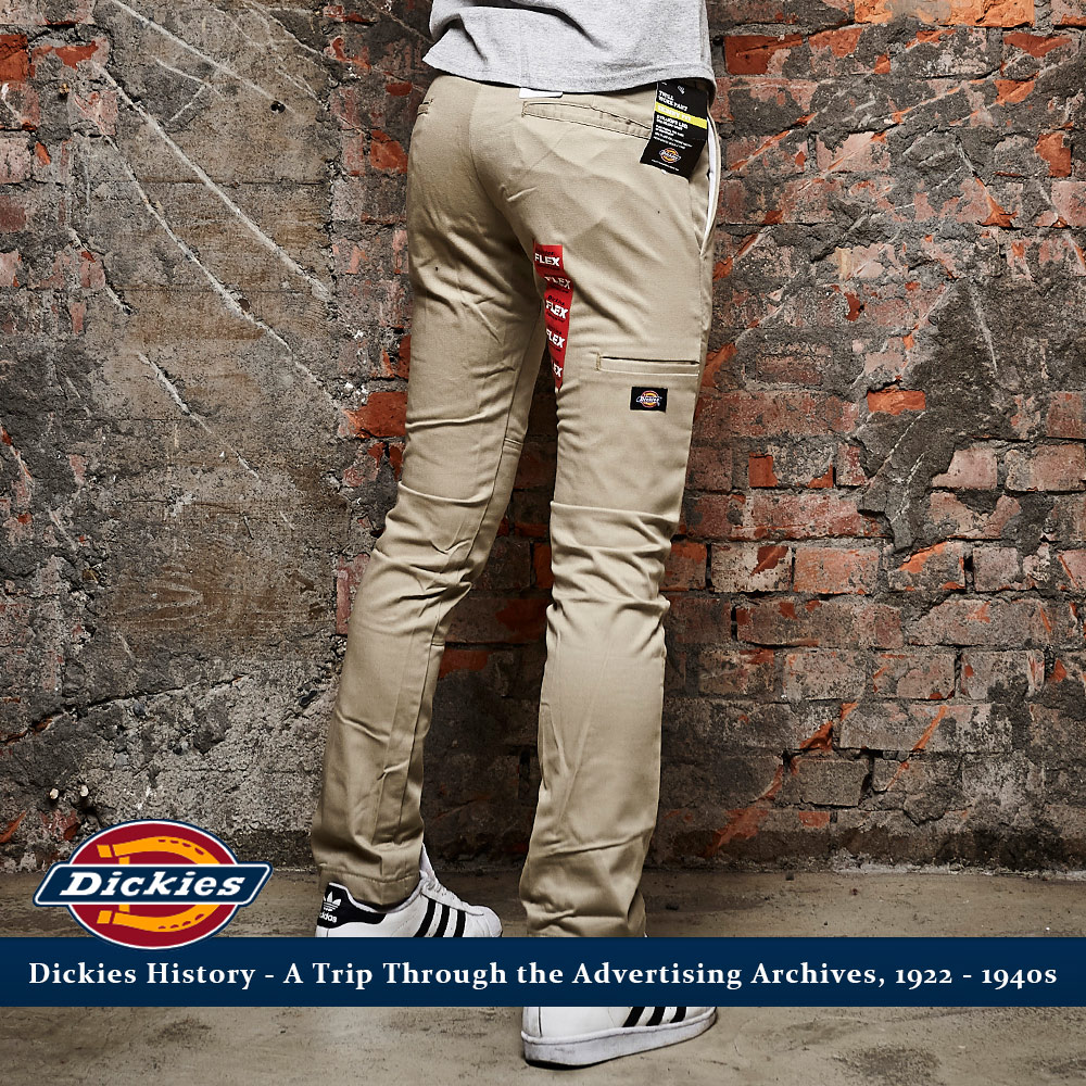 DICKIES 窄版工作長褲 skinny中低腰811 硬挺工裝