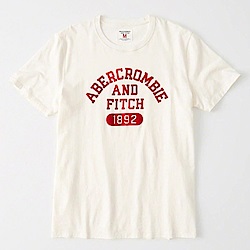 af a&f Abercrombie & Fitch 短袖 T恤 白色 1165