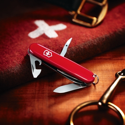 VICTORINOX 瑞士維氏勇武者12用瑞士刀-紅