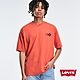 Levis 滑板系列 男款 寬鬆版短袖T恤 / 街頭拼貼風Logo 赭紅 product thumbnail 1