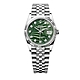 ROLEX 勞力士126234 Datejust 蠔式經典 綠色棕櫚葉面時鑽 -36mm product thumbnail 1