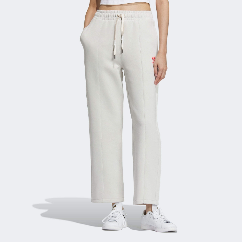 adidas 長褲 女款 運動褲 亞規 三葉草 SPACER PANT W 灰 IN0984
