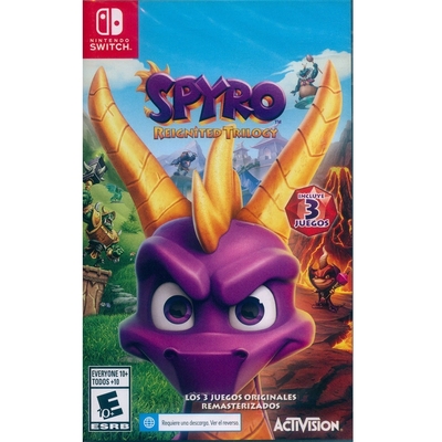 寶貝龍：重燃三部曲 Spyro Reignited Trilogy - NS Switch 英文美版