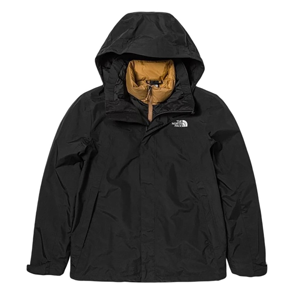 The North Face M MFO MOUNTAIN DOWN TRI JACKET APFQ 男三合一外套-黑