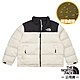 【The North Face】最強保暖 ICON_經典配色透氣鵝絨外套(700FP)羽絨衣夾克_3C8D-QLI 白黑 product thumbnail 1