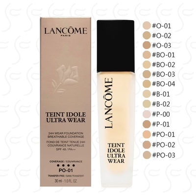 lancome蘭蔻 零粉感超持久粉底30ml 2024全新升級 spf48