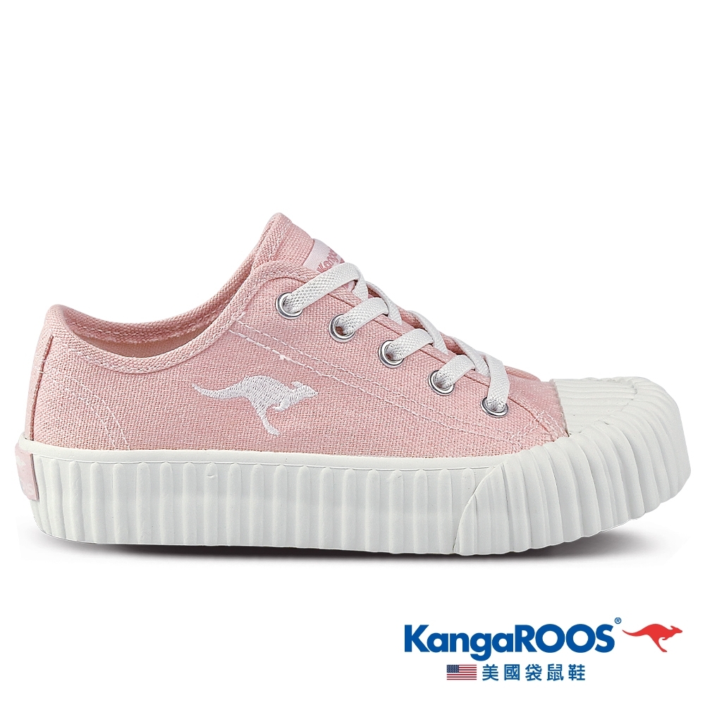 KangaROOS 美國袋鼠鞋 童鞋 CRUST 甜點手工餅乾鞋/休閒鞋(粉-KK11383)