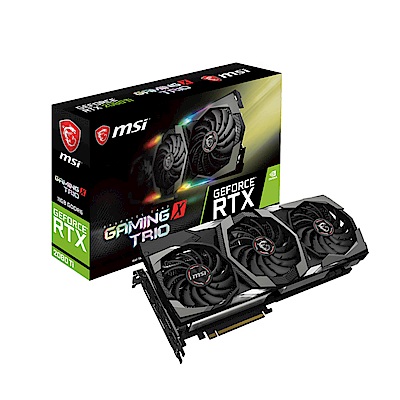 微星顯示卡GeForce RTX 2080 GAMING X TRIO