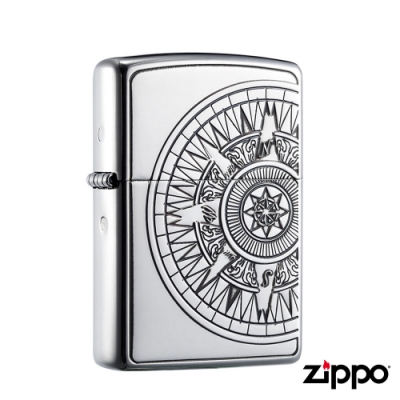 日系Zippo 海圖-浮雕防風打火機#ZA-3-101b