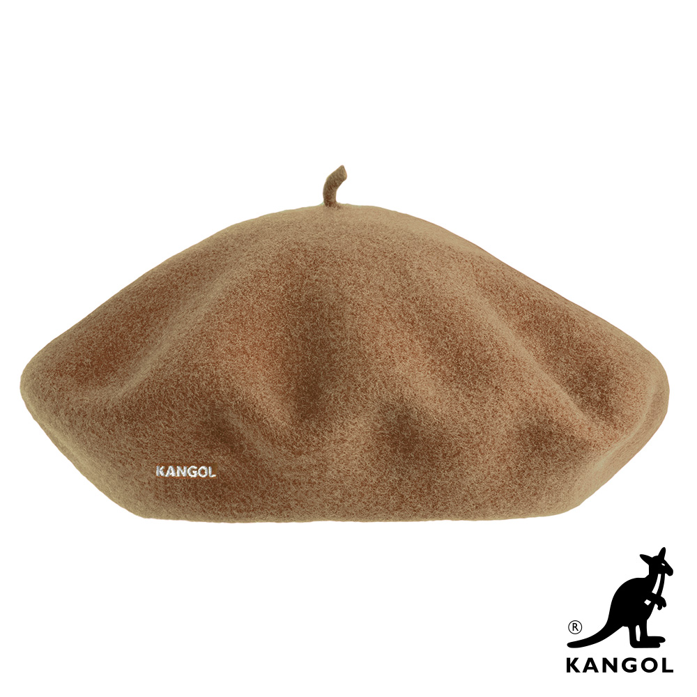 KANGOL貝蕾帽-土黃色