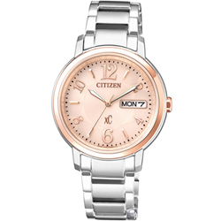 CITIZEN  xC自信魅力光動能腕錶(EW2424-50W)33mm