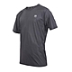 FIRESTAR 男彈性圓領短袖T恤-慢跑 路跑 涼感 運動 上衣 反光 D3229-10 黑銀 product thumbnail 1