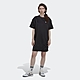 ADIDAS  ORIGINALS TEE DRESS  三葉草 女短袖上衣-黑-HK5079 product thumbnail 1