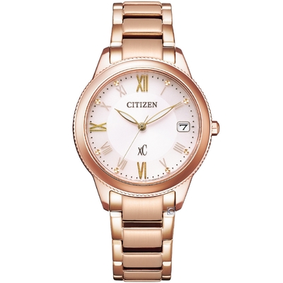 CITIZEN 星辰 Xc 系列 亞洲限定情人節推薦光動能腕錶 EO1232-56W/32mm