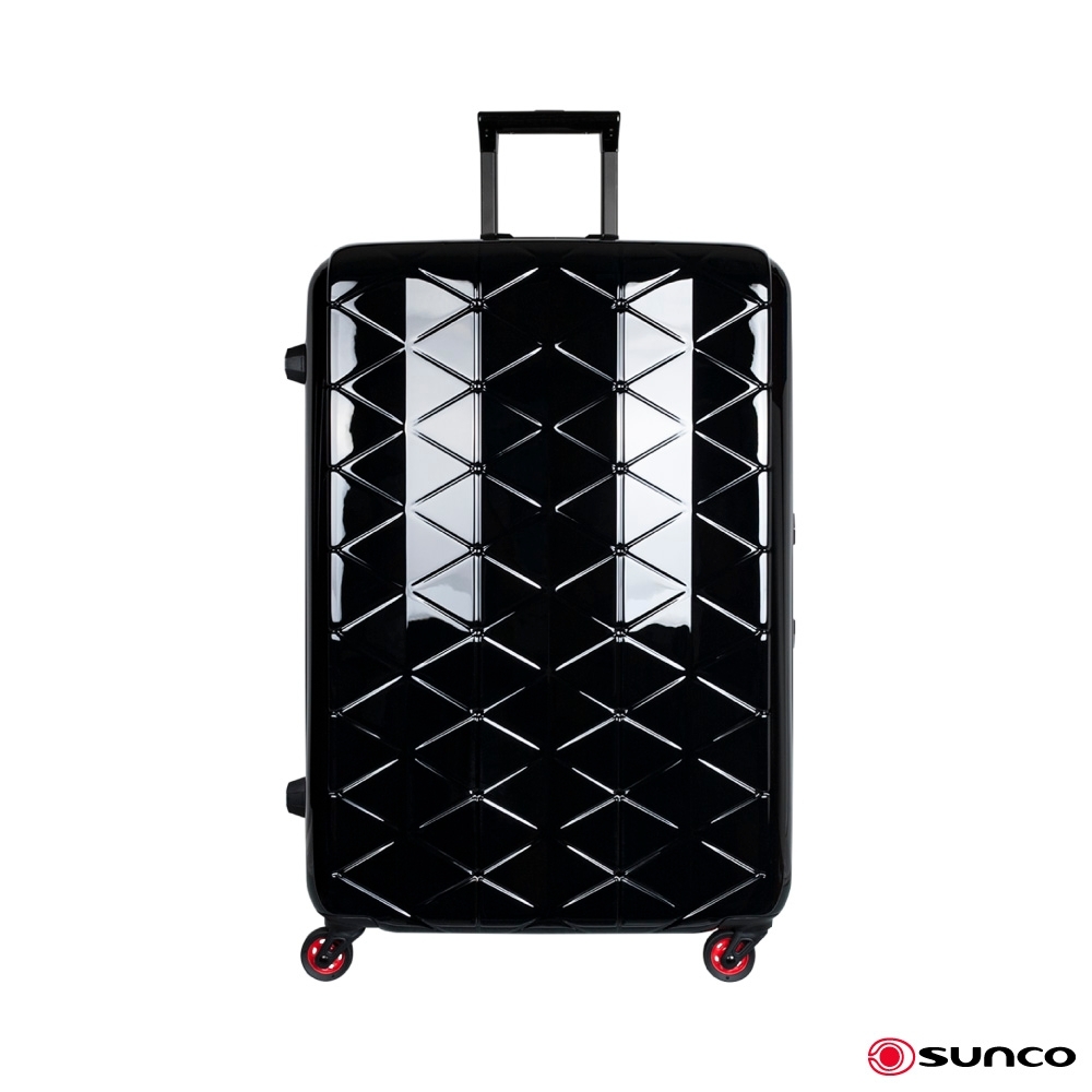 日本SUNCO 125周年限定版 27吋 鎂合金框拉桿箱 黑色 最輕框架箱