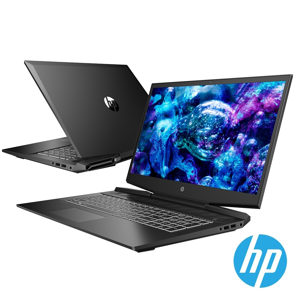 HP 光影 Pavilion Gaming 17-cd1018TX 17吋電競筆電(i5-10300H/8G/512G SSD/GTX1650-4G/Win10)HP 光影 PAV G 系列