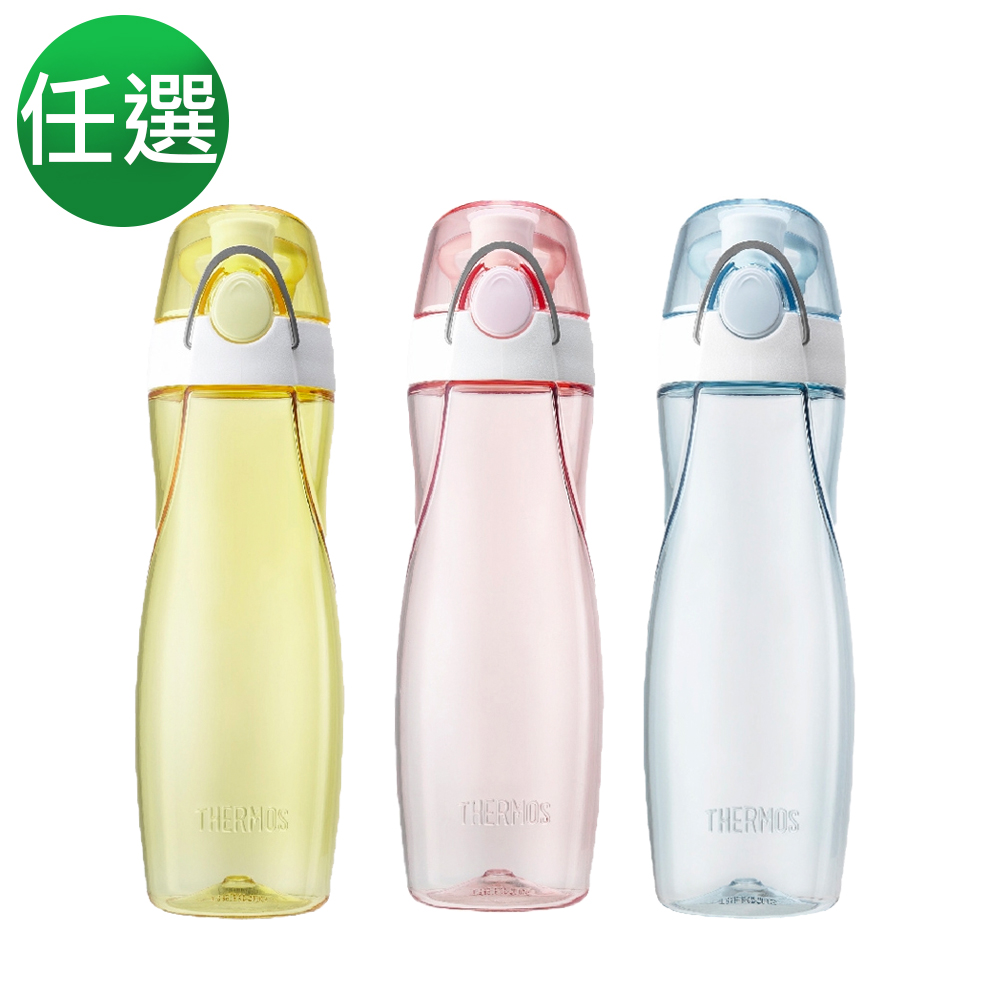 THERMOS膳魔師 Tritan隨手瓶0.5L(TCSA-500)-YL(粉黃色) product image 1