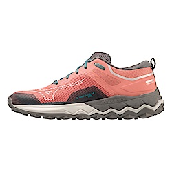 Mizuno Wave Ibuki 4 GTX [J1GK225971] 女 慢跑鞋 運動 路跑 防水 耐磨 粉橘 灰