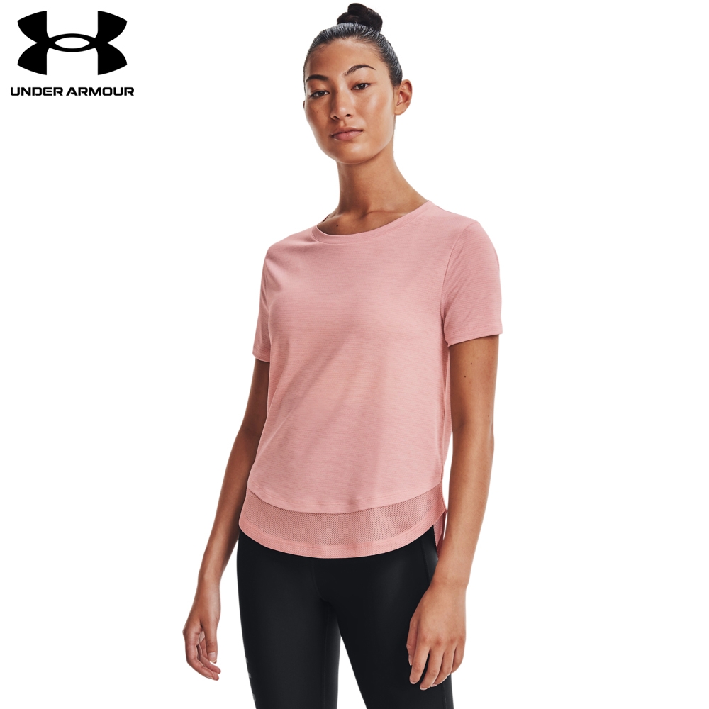 【UNDER ARMOUR】UA 女 Tech Vent短T-Shirt-優惠商品