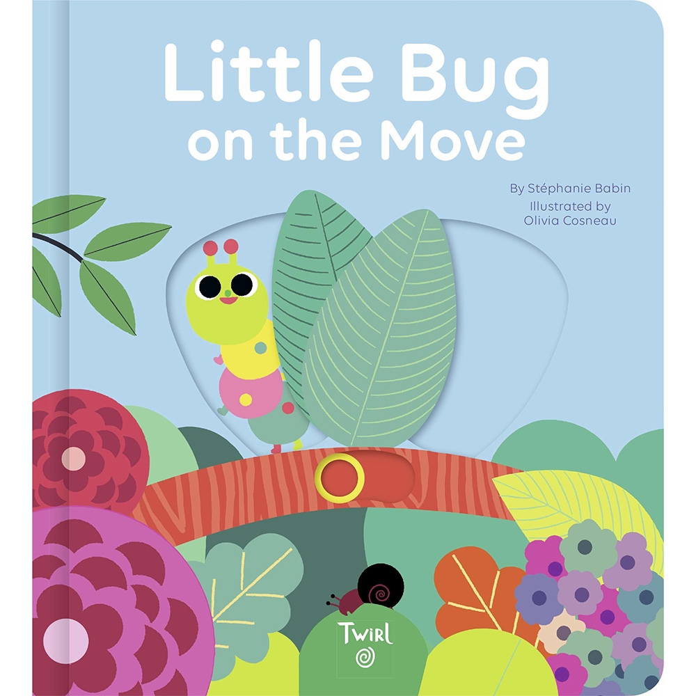 Little Bug On The Move 活潑的毛毛蟲操作書 | 拾書所